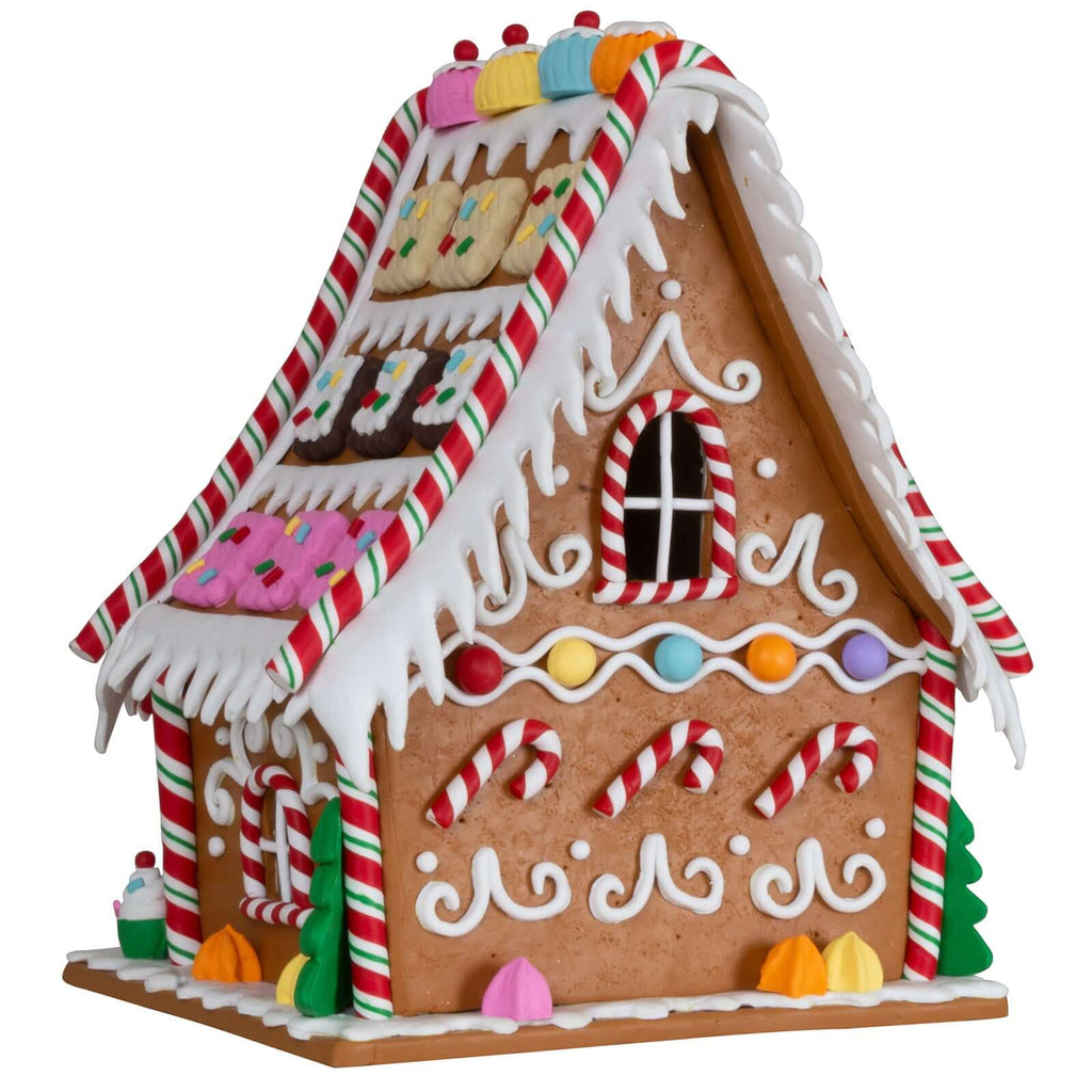 LED Lebkuchenhaus 26cm bunt