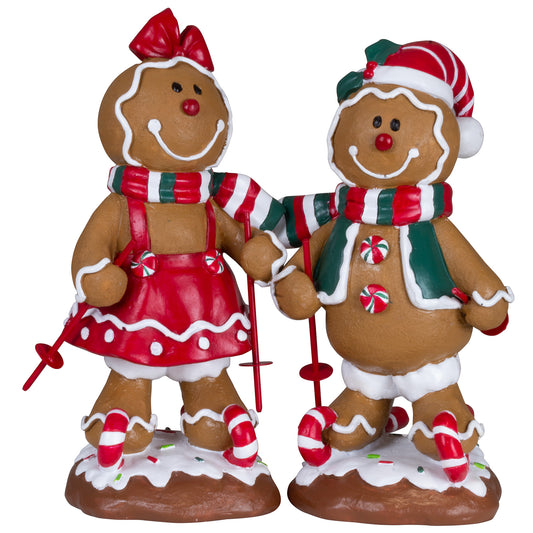 Lebkuchenfiguren, 2 Designs, 2 Stück