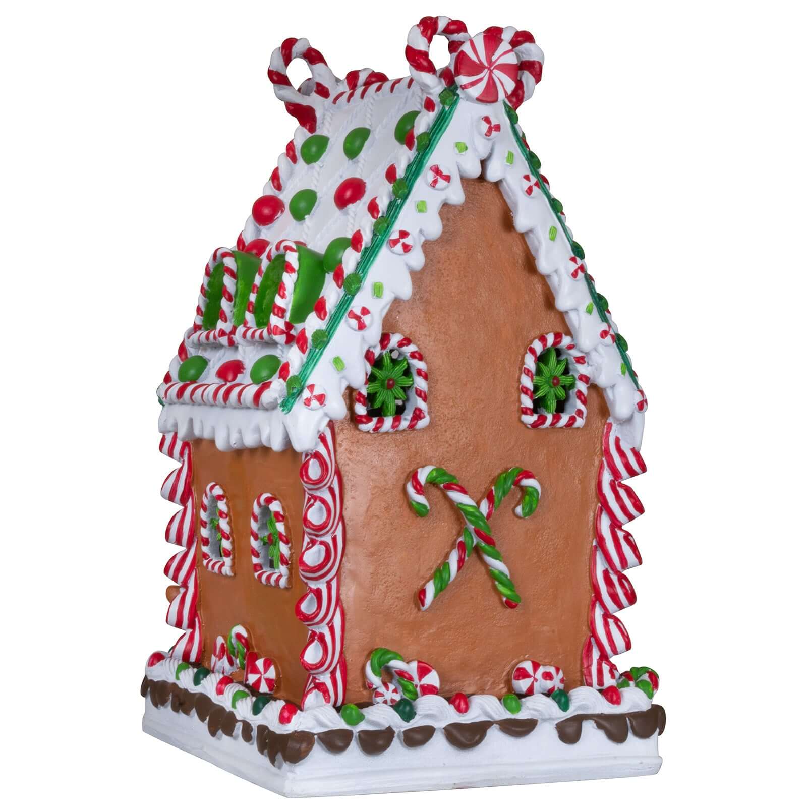 XL Lebkuchenhaus 37cm braun