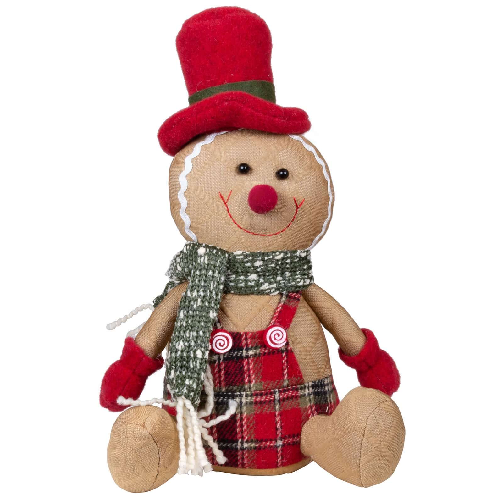 Lebkuchenfiguren, 2 Designs, 35cm (45cm) sitzend, 2 Stück