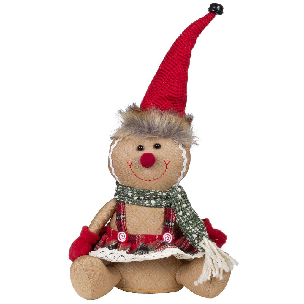 Lebkuchenfiguren, 2 Designs, 35cm (45cm) sitzend, 2 Stück