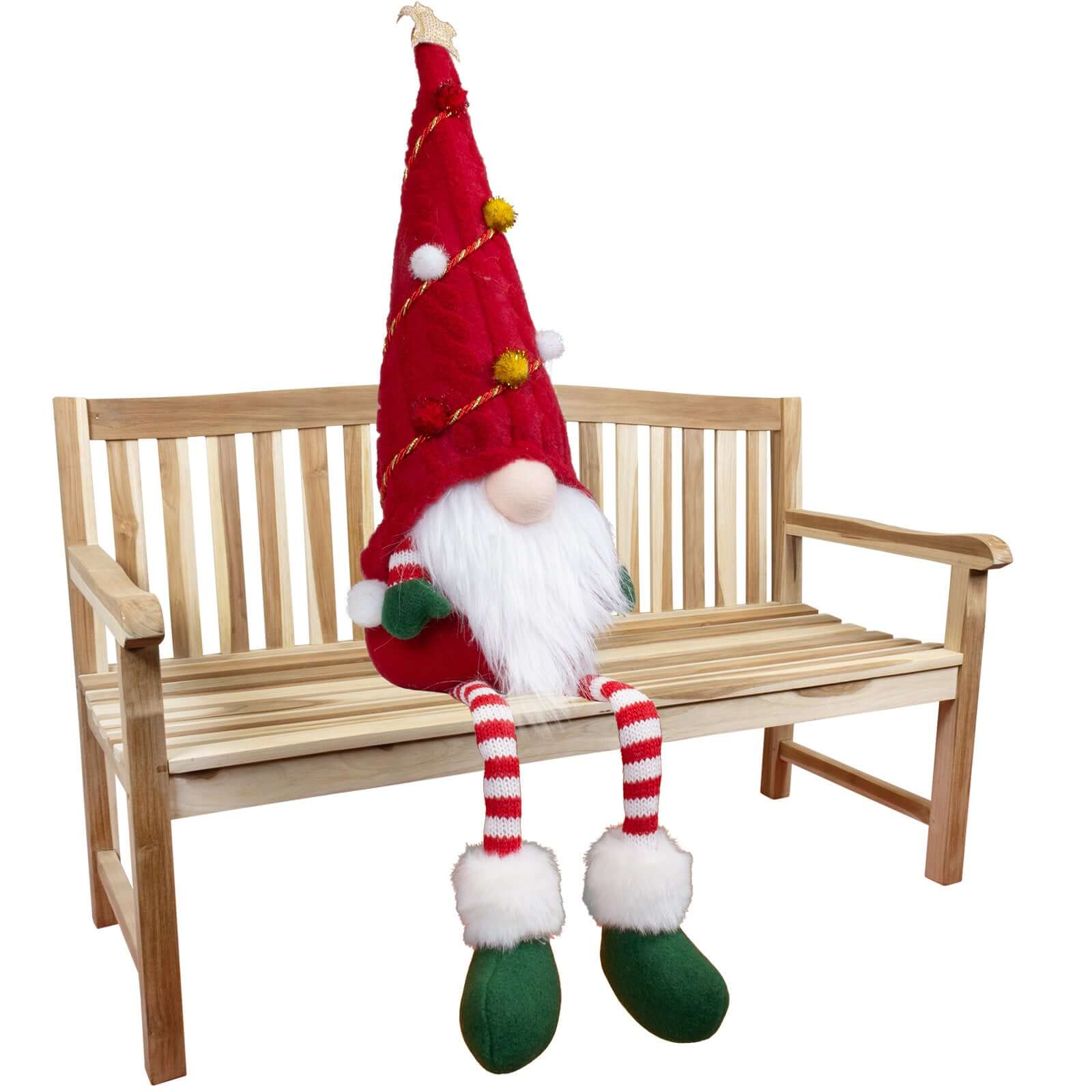 Wichtel, 2 Designs, 22cm (50cm) Kantenhocker, 2 Stück