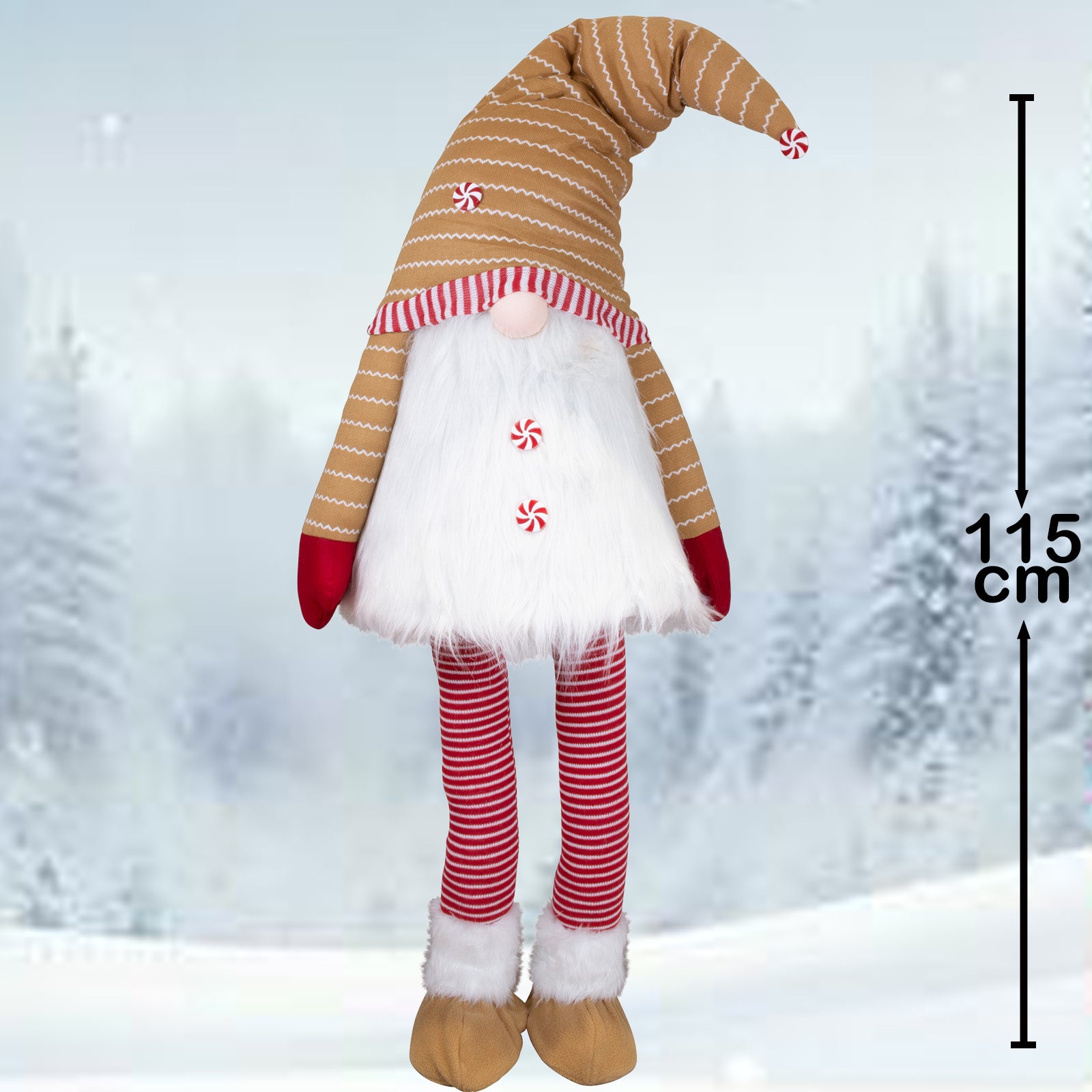 Wichtel 115cm (165cm) Wackelwichtel