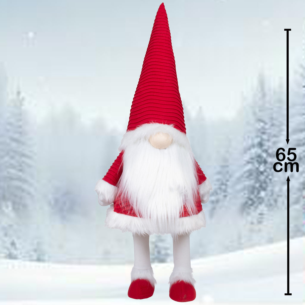 LED Wichtel 65cm (90cm) Wackelwichtel leuchtet