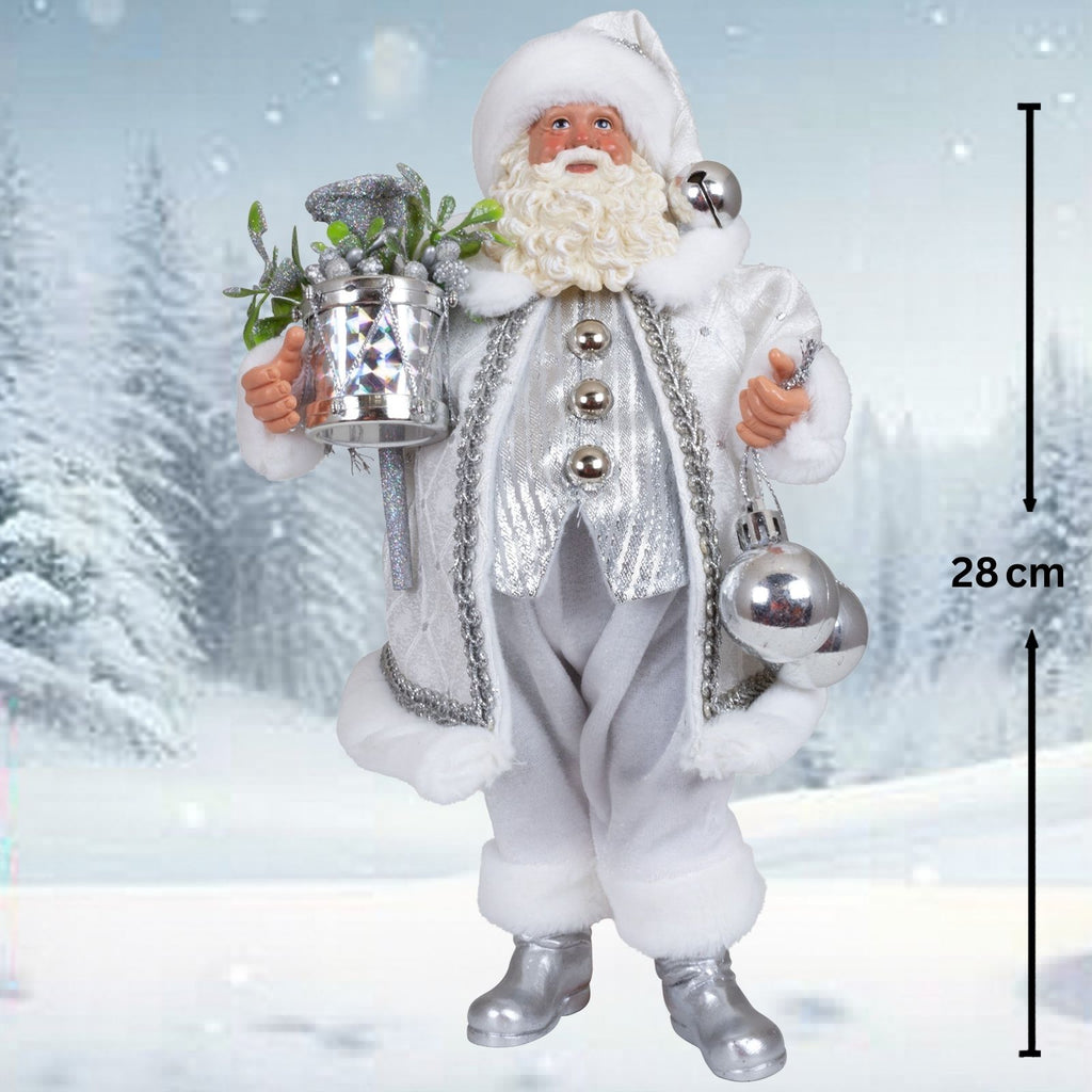 Weihnachtsmann 28cm stehend