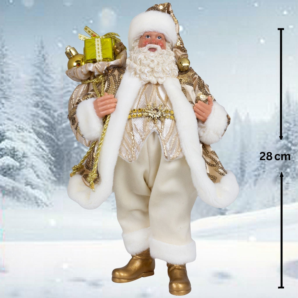 Weihnachtsmann 28cm stehend