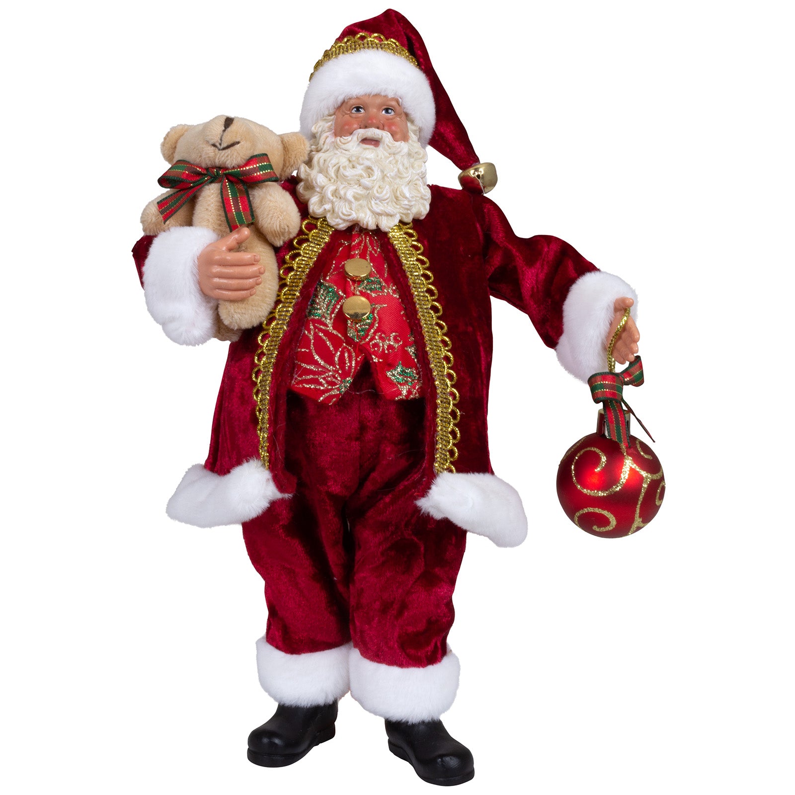 Weihnachtsmann 28cm stehend