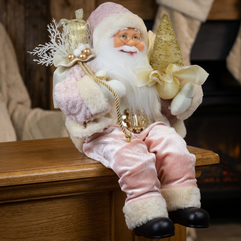 Weihnachtsmann Jonte 45cm Kantenhocker