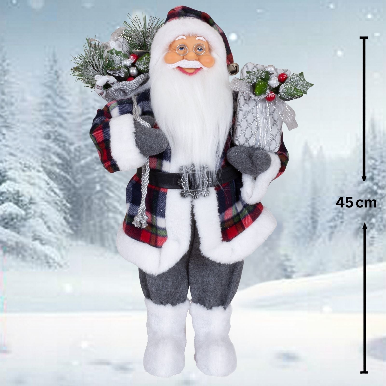 Weihnachtsmann Benny 45cm stehend