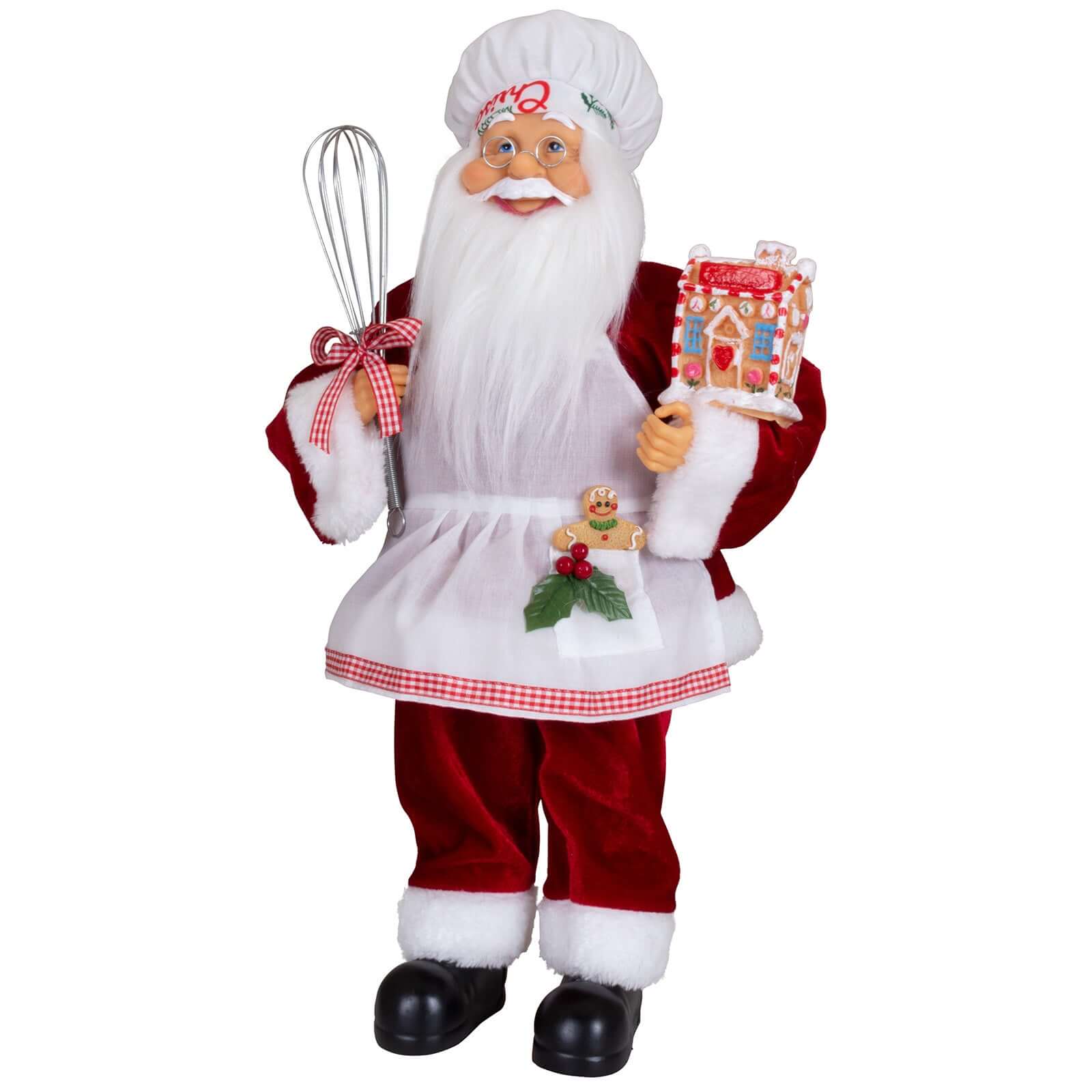 Weihnachtsmann Konditor 'Nicolas' 30cm stehend