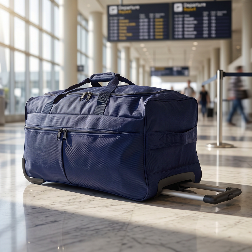 Trolleytasche 65cm - XL Reisetasche mit 2 Rollen - verschiedene Farben lieferbar