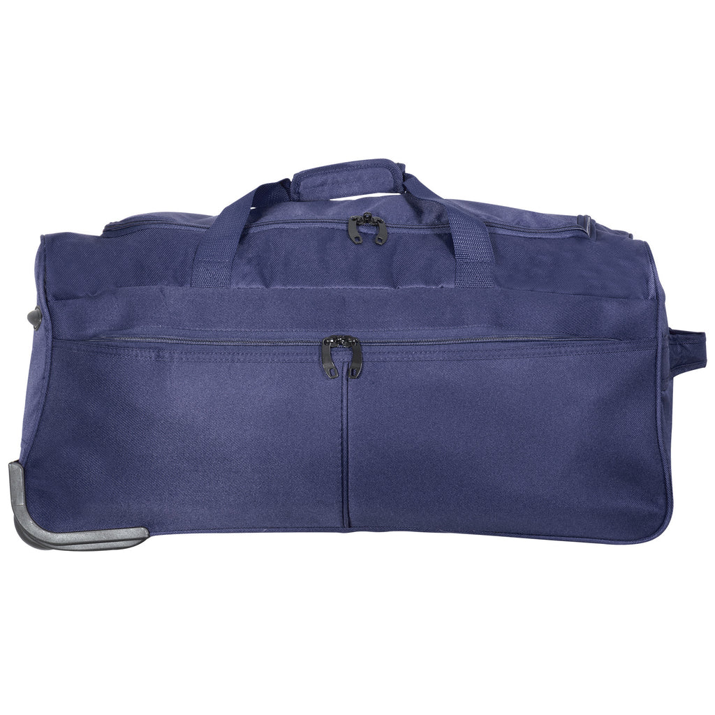 Reisetasche mit Rollen Trolleytasche Weekender 70 Liter schwarz blau grün