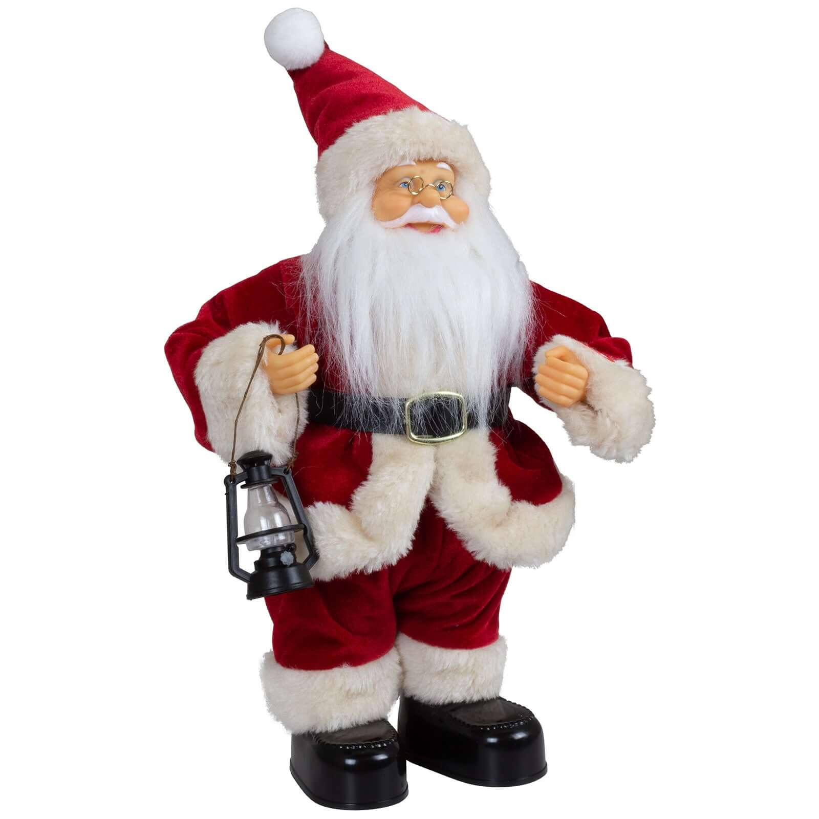 Weihnachtsmann 30cm tanzend mit Musik