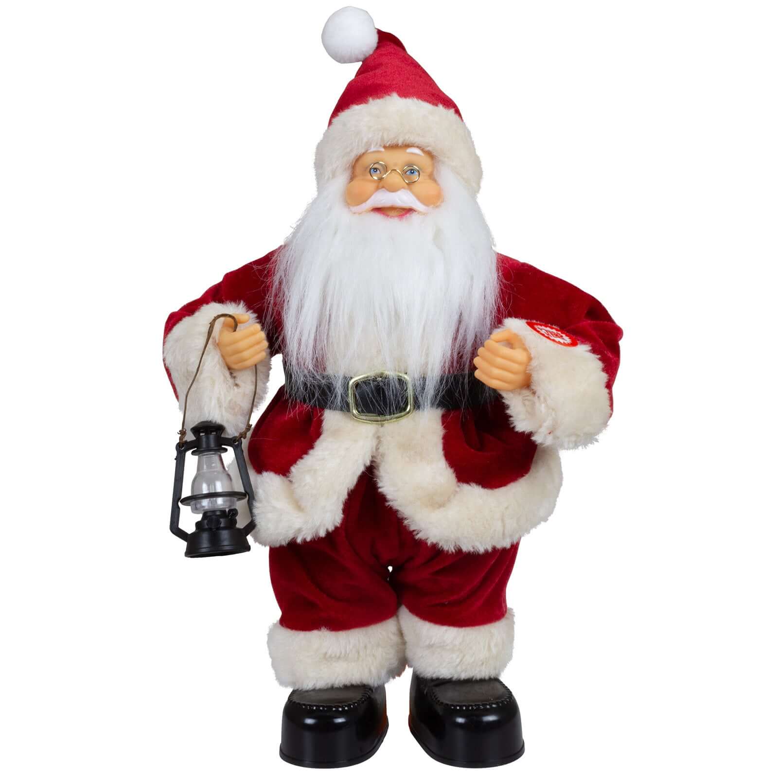 Weihnachtsmann 30cm tanzend mit Musik