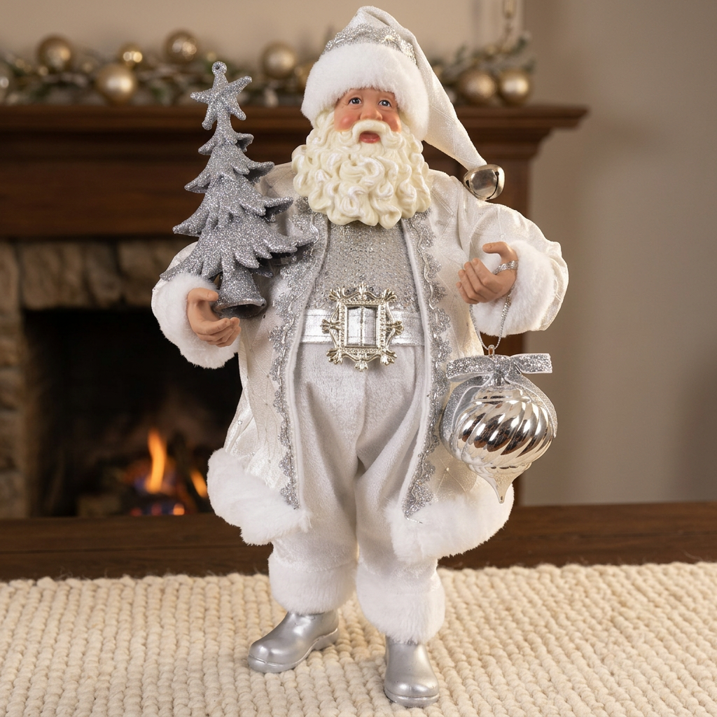 Weihnachtsmann 38cm stehend