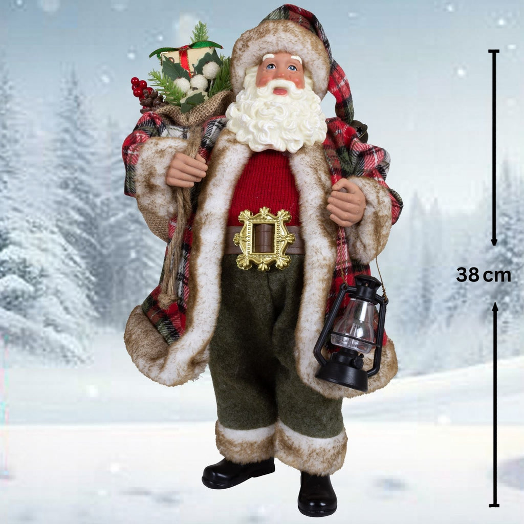 Weihnachtsmann 38cm stehend