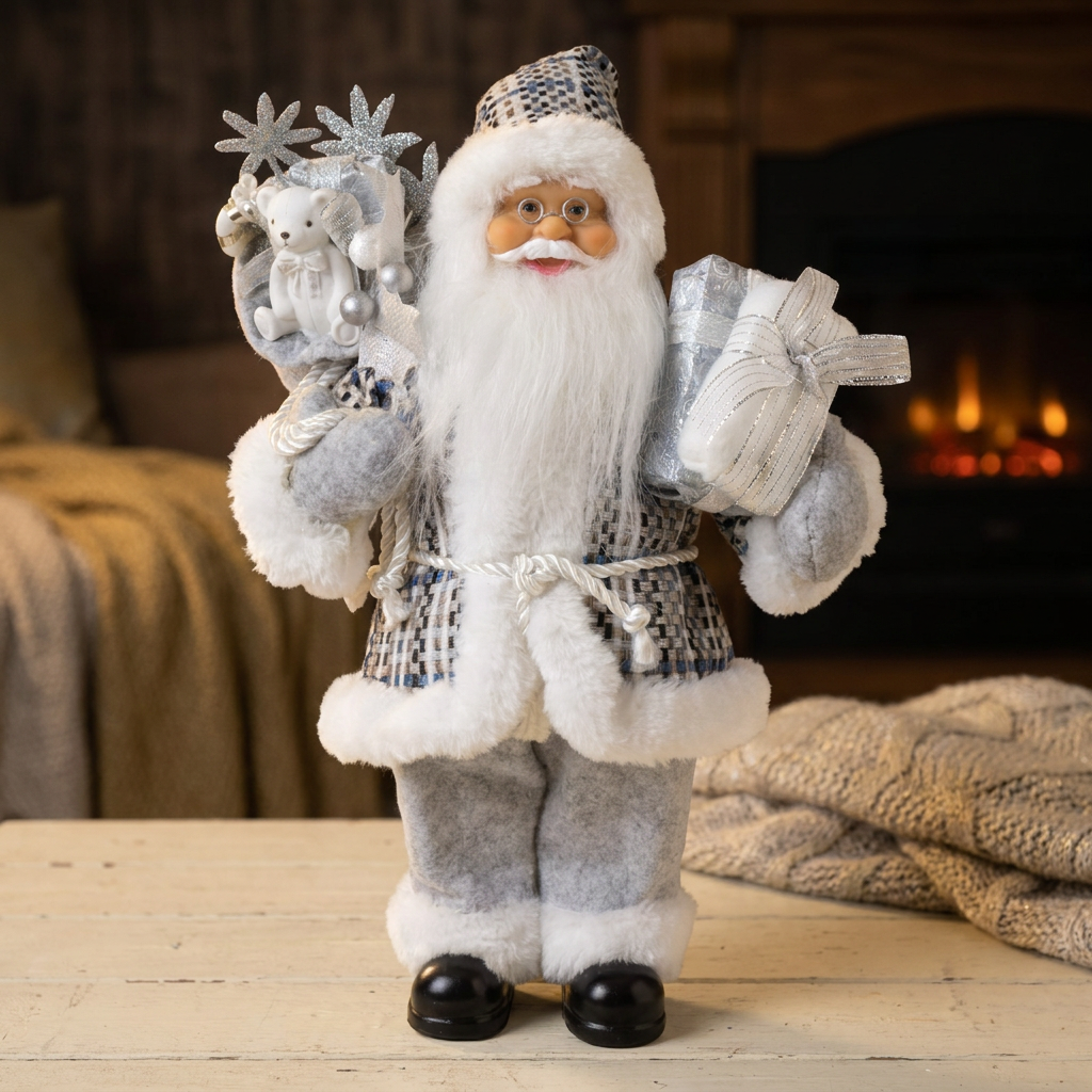 Weihnachtsmann Hilmar 30cm stehend