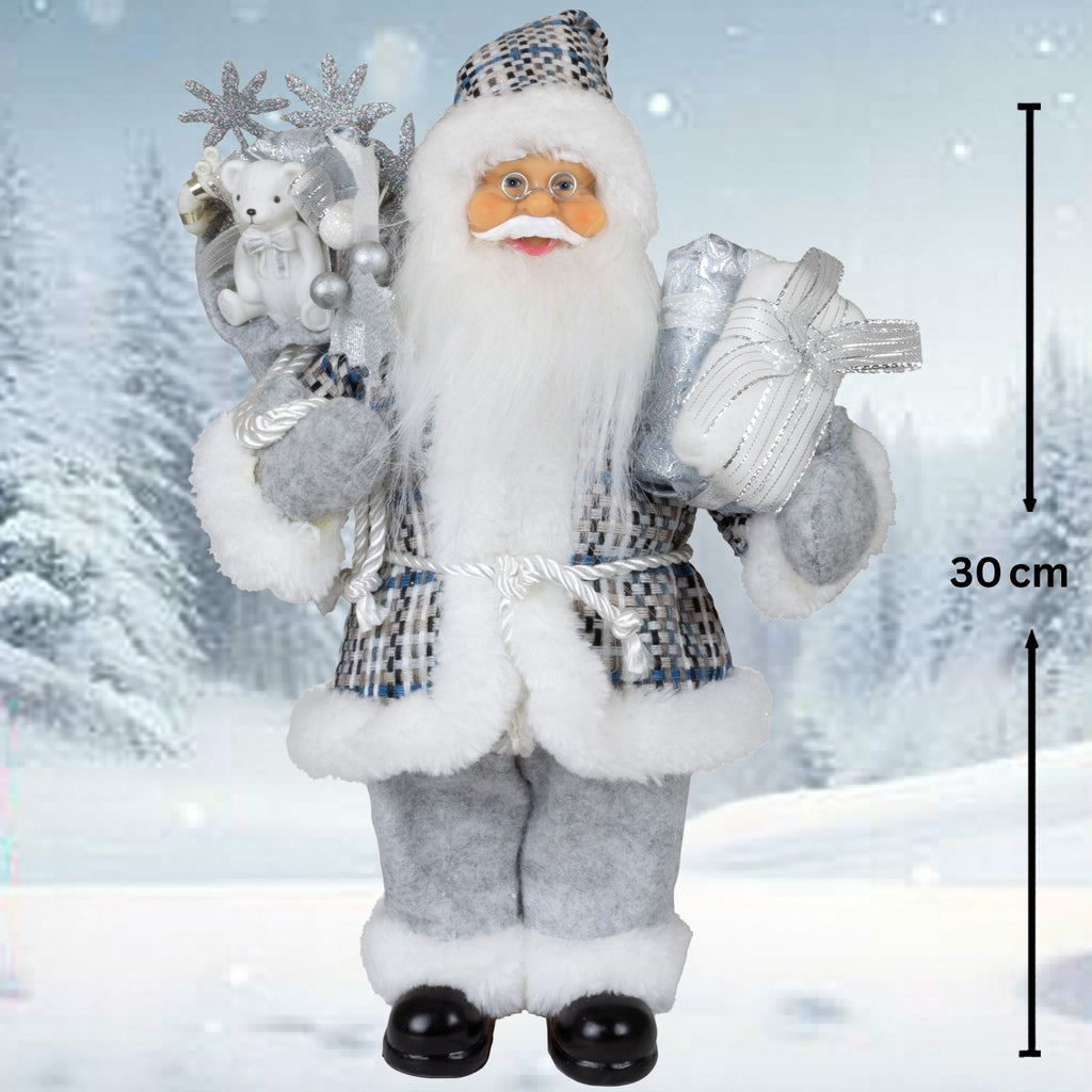 Weihnachtsmann Hilmar 30cm stehend