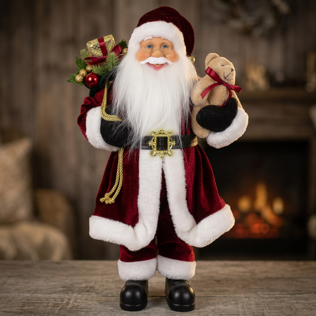 Weihnachtsmann Torben 45cm stehend