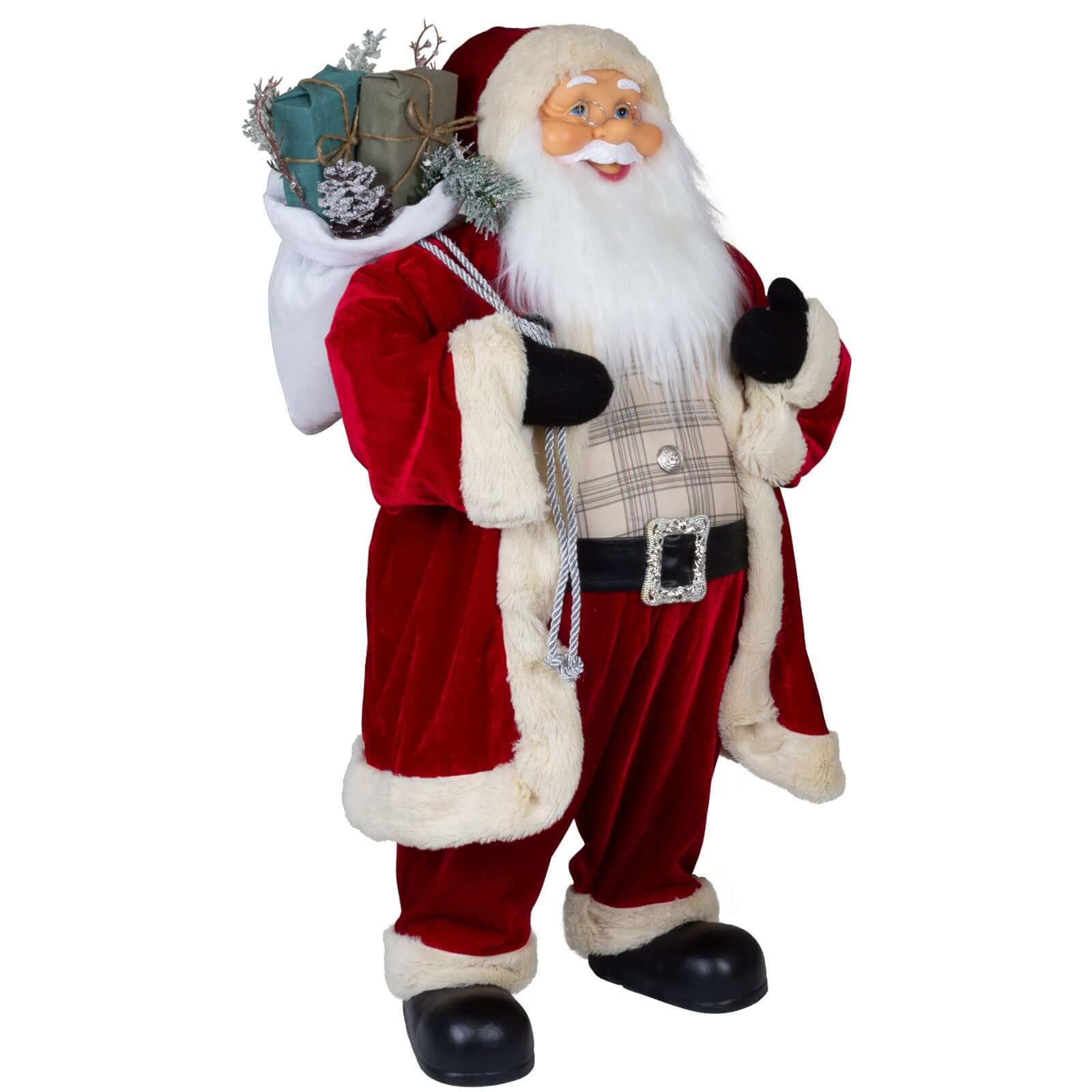 Weihnachtsmann Sigurd 80cm stehend