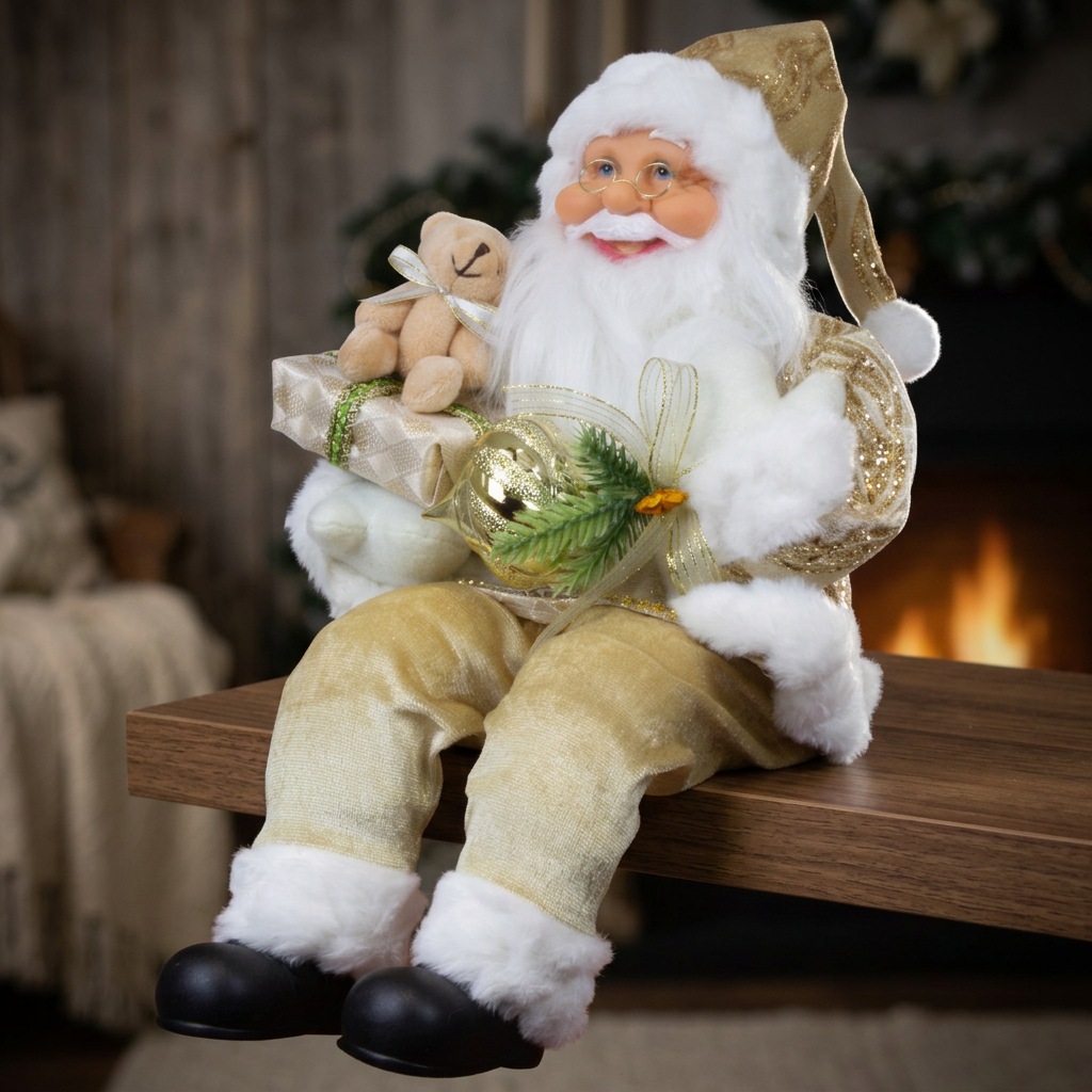 Weihnachtsmann Larson 45cm Kantenhocker