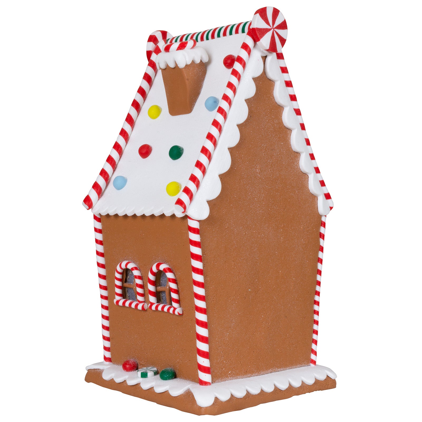 XL Lebkuchenhaus 49cm braun