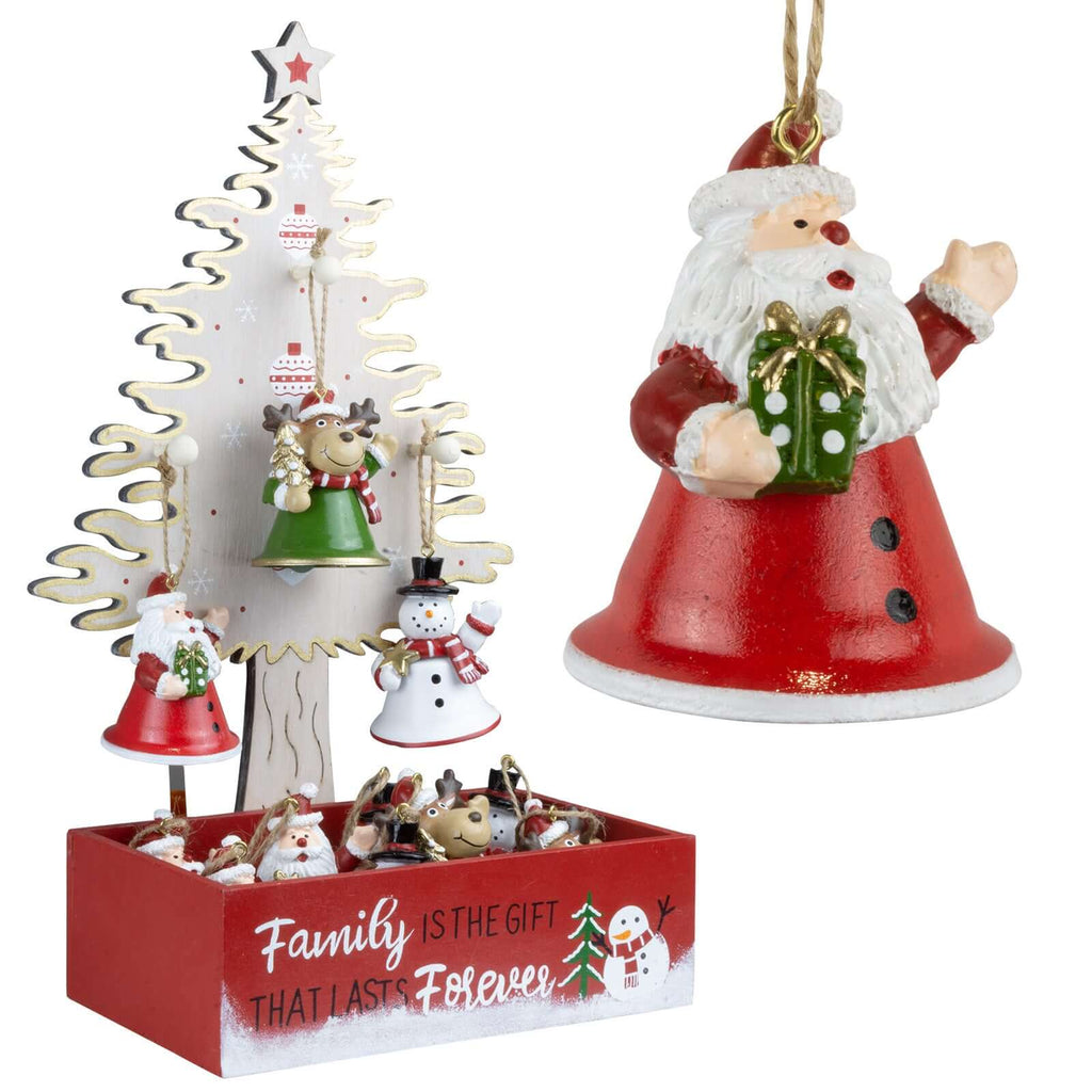 Baumschmuck Metall 6cm im 12er Display