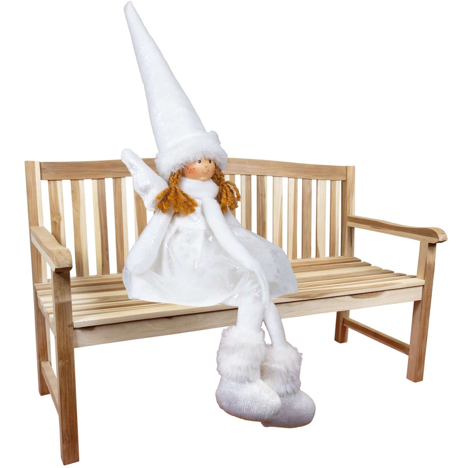 Dekofigur Engel 20cm (49cm) sitzend