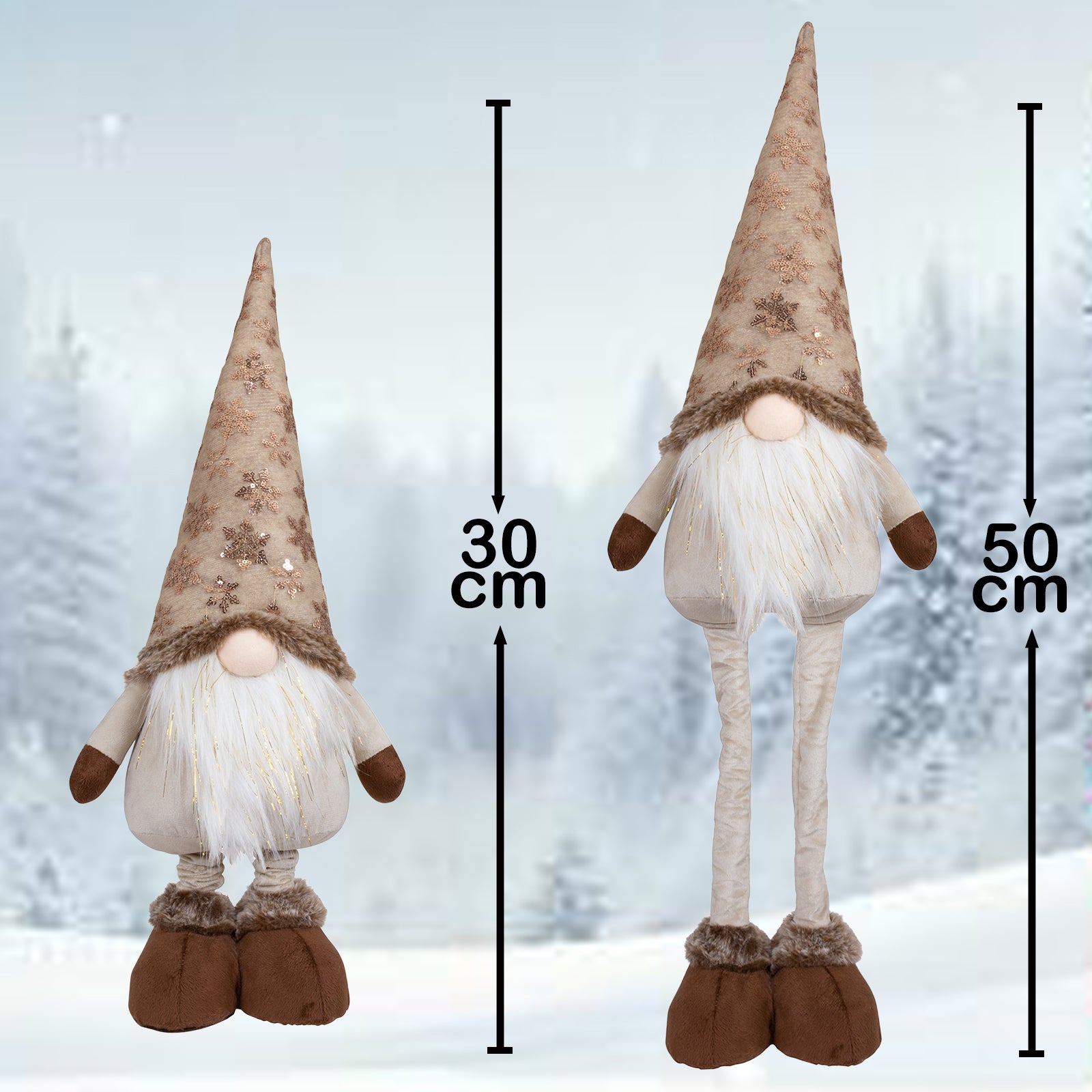 Wichtel ausziehbar 30-55cm (50-75cm)