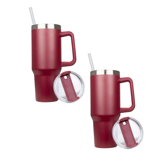 XL ISO-Thermobecher 1200 ml 2er pack rot