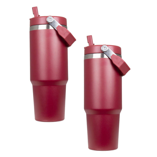 ISO-Thermobecher 900ml 2er Pack rot