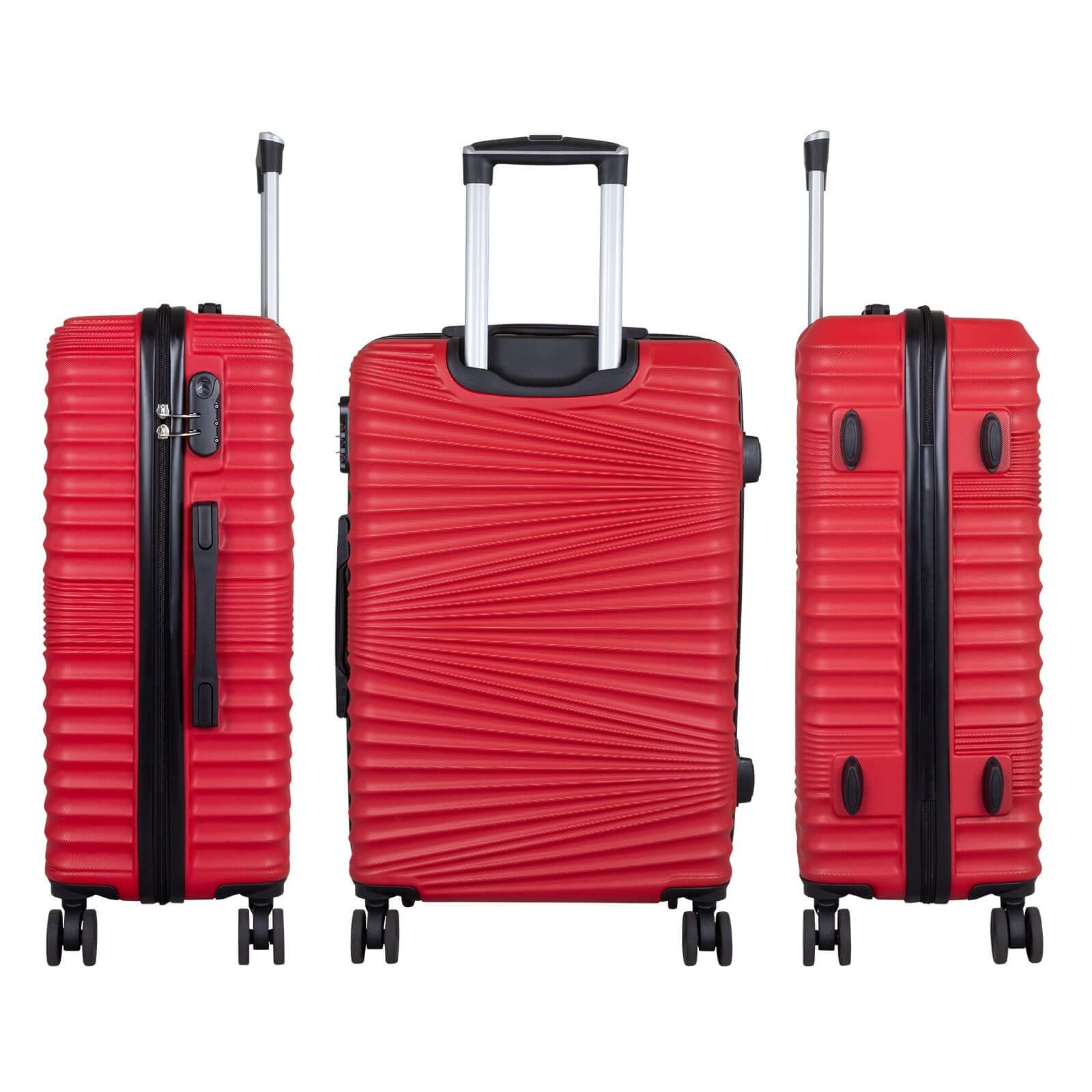 ABS mittlerer Reisekoffer Luxor- Größe M