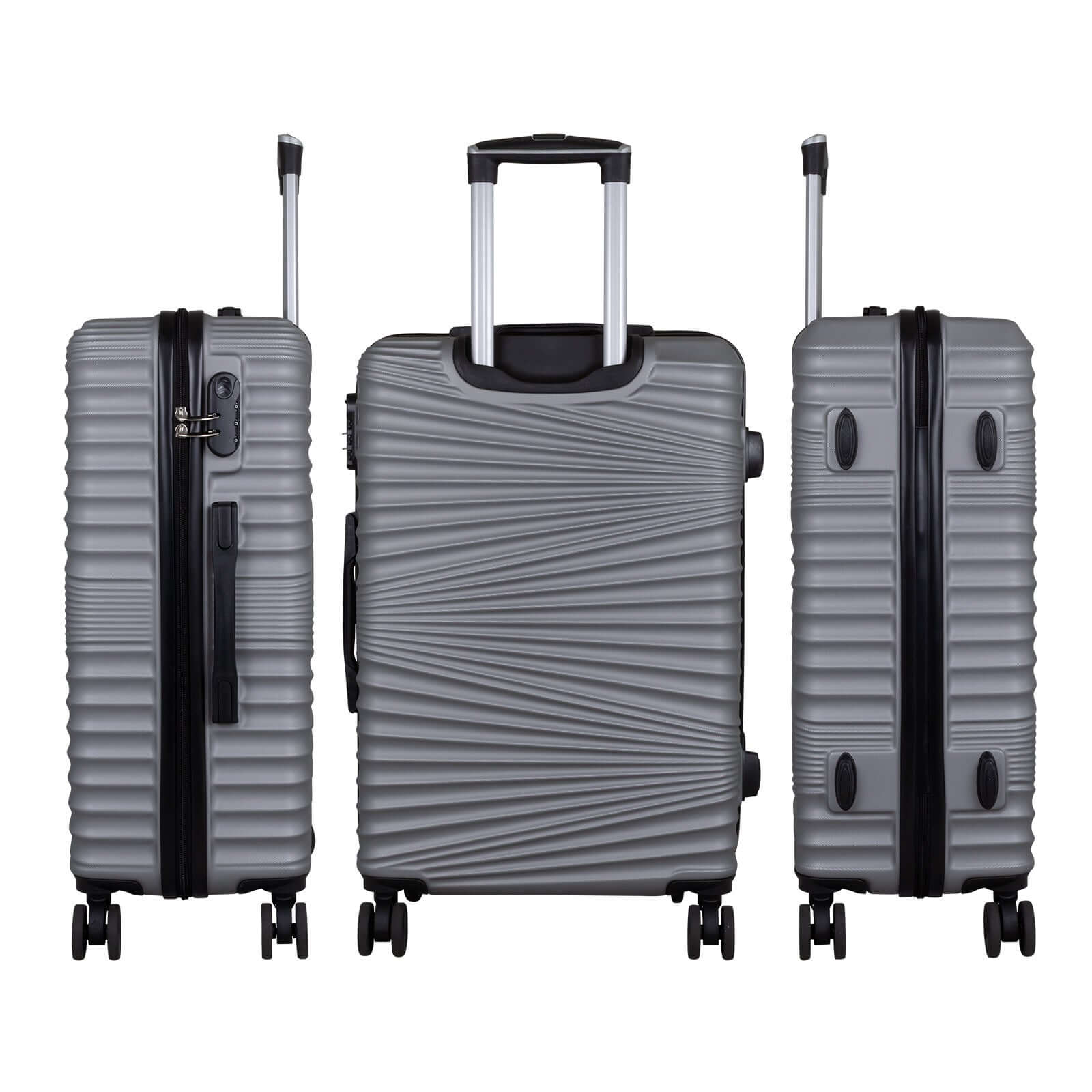 ABS mittlerer Reisekoffer Luxor- Größe M