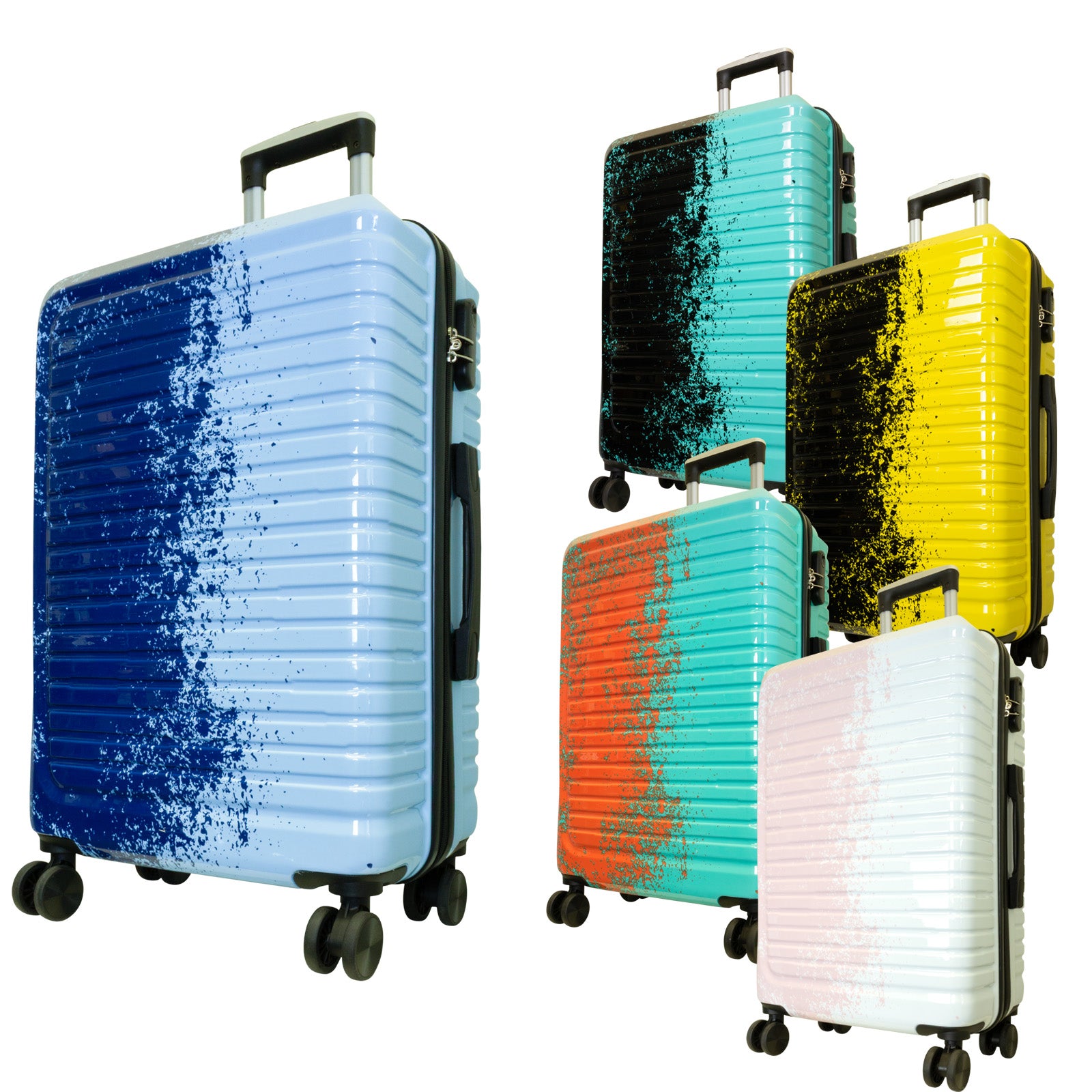 Polycarbonat mittlerer Koffer Sierra- Größe M