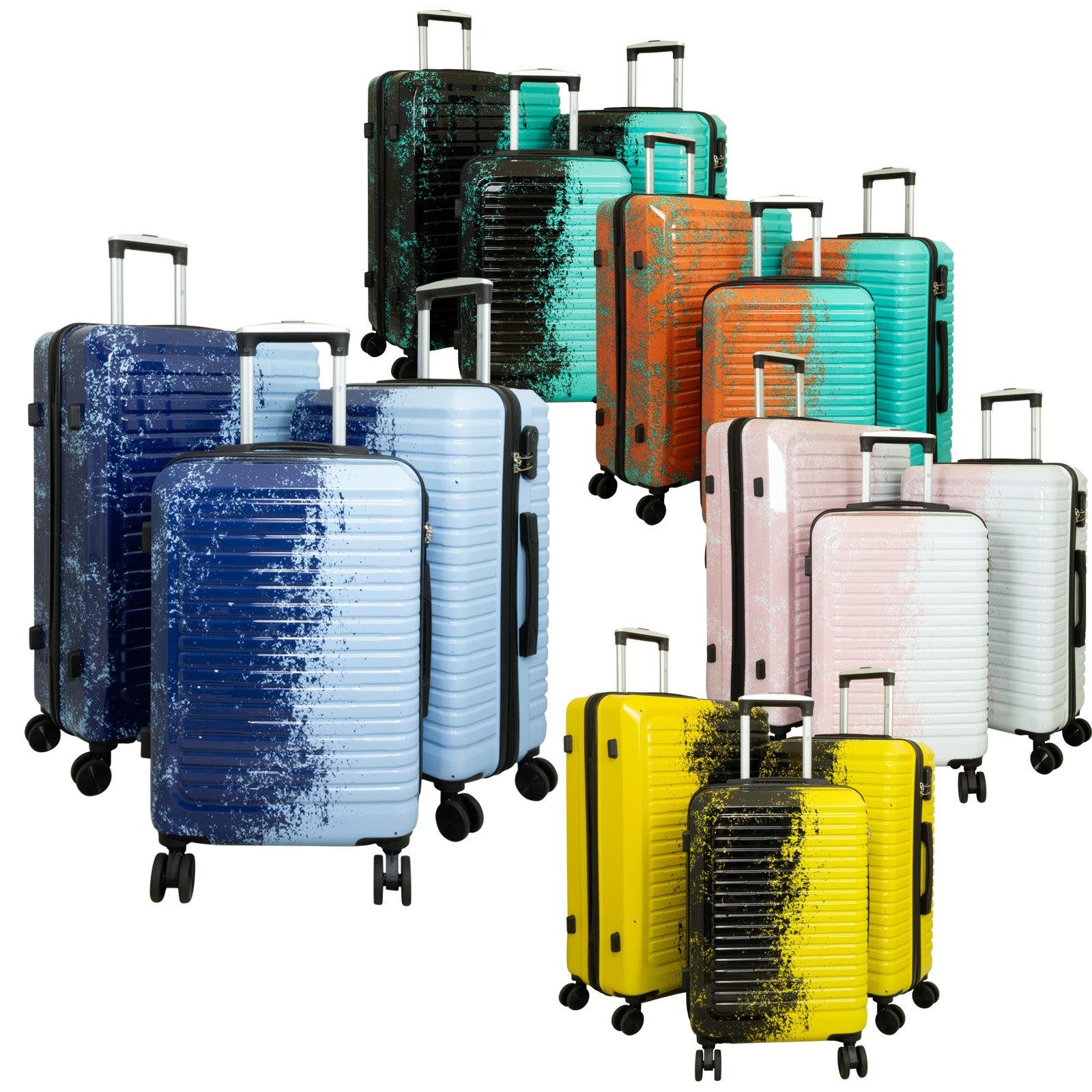 Polycarbonat Motivkofferset 3tlg Sierra