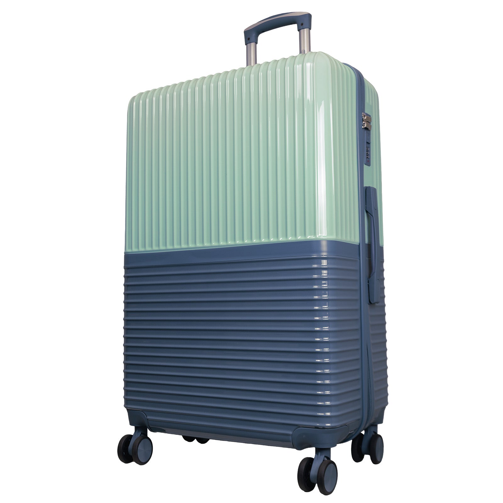 Hartschalen-Motivkoffer Riga minze-blau in 3 Größen