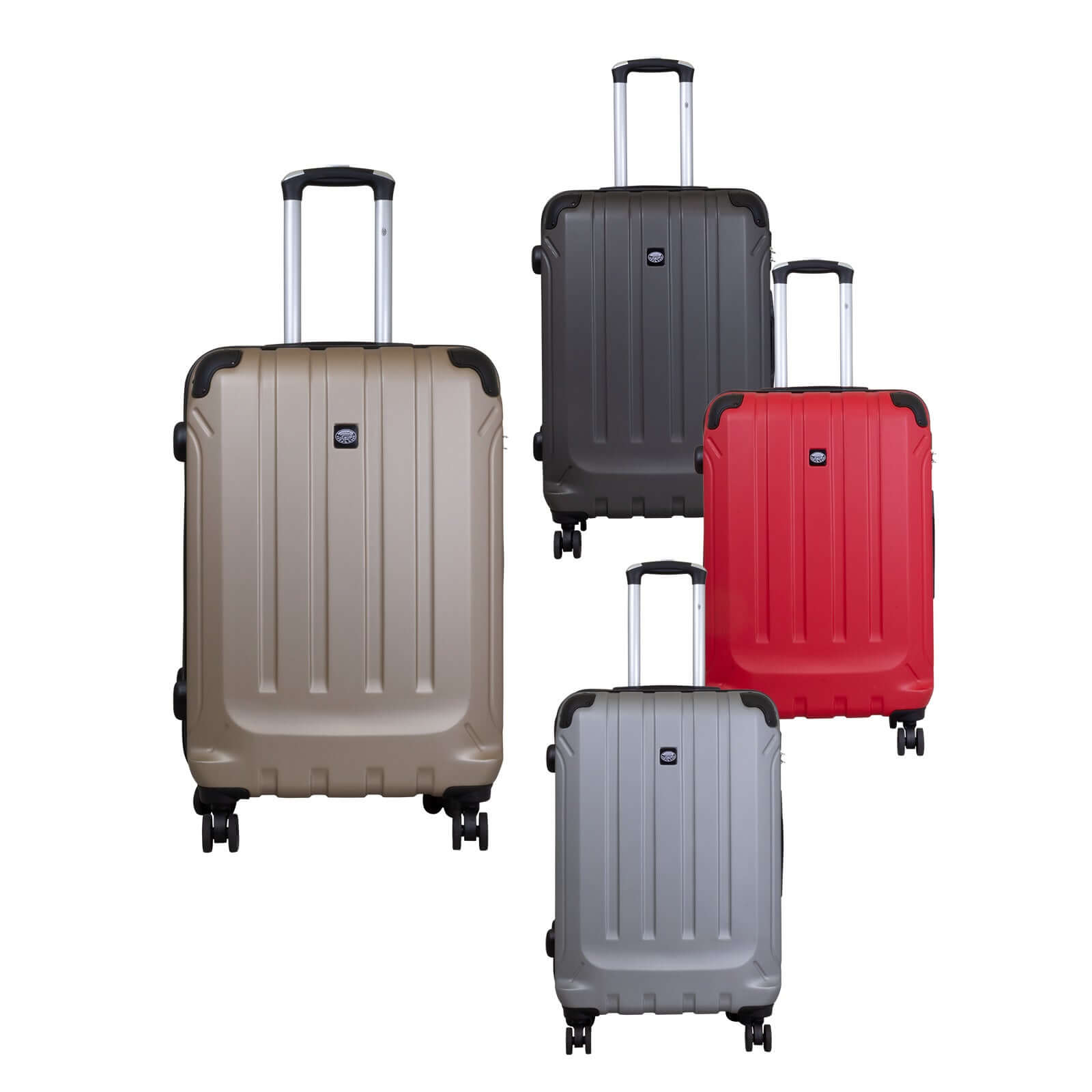 ABS mittlerer Reisekoffer Catalina - Größe M