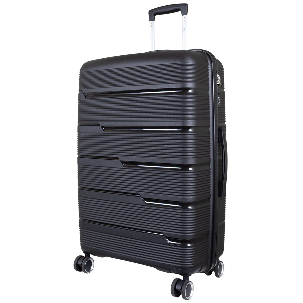 Hartschale PP Großer Reisekoffer Aruba schwarz