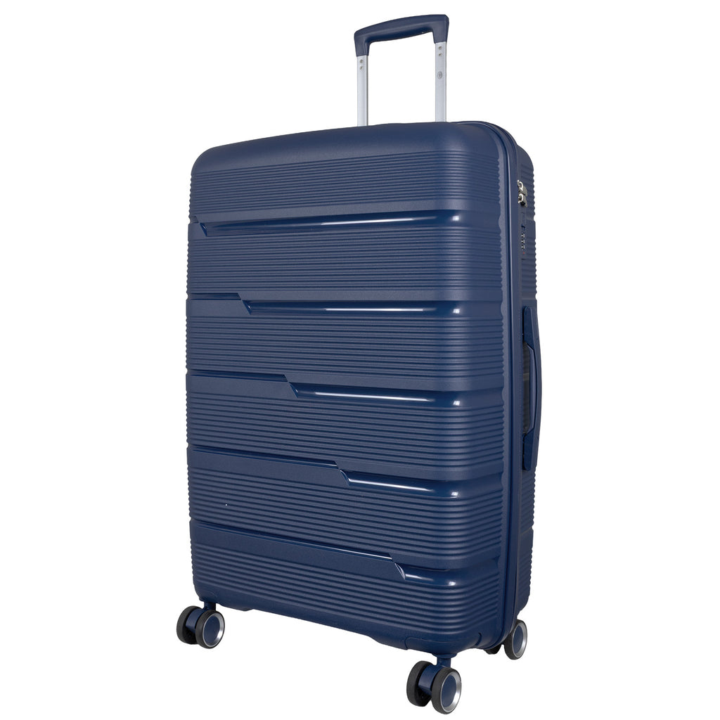 Hartschale PP Großer Reisekoffer Aruba blau