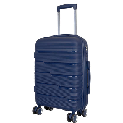 Hartschale PP Reisekoffer Aruba blau in 3 Größen