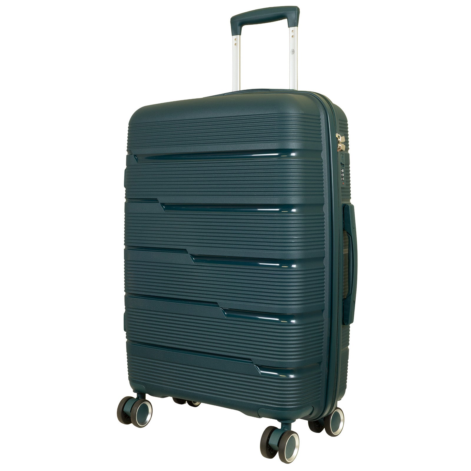 Hartschale PP Mittlerer Reisekoffer Aruba dunkel-grün