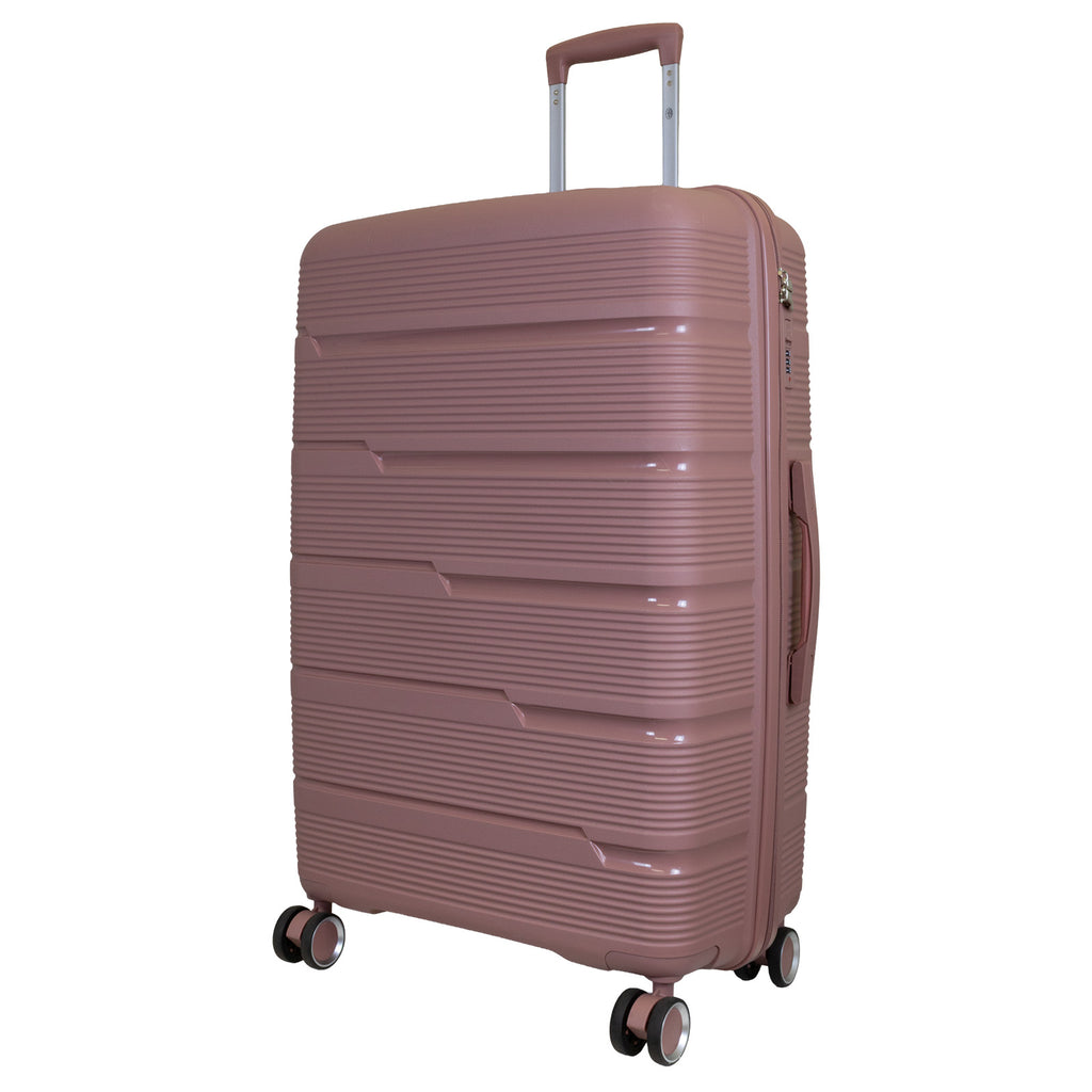 Hartschale PP Großer Reisekoffer Aruba roségold