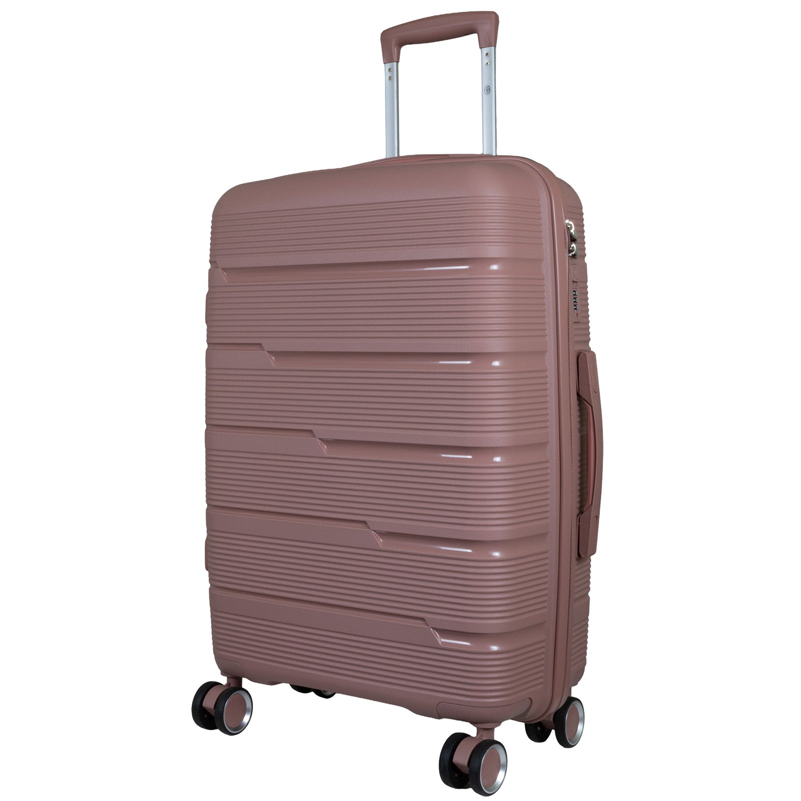 Hartschale PP Mittlerer Reisekoffer Aruba roségold