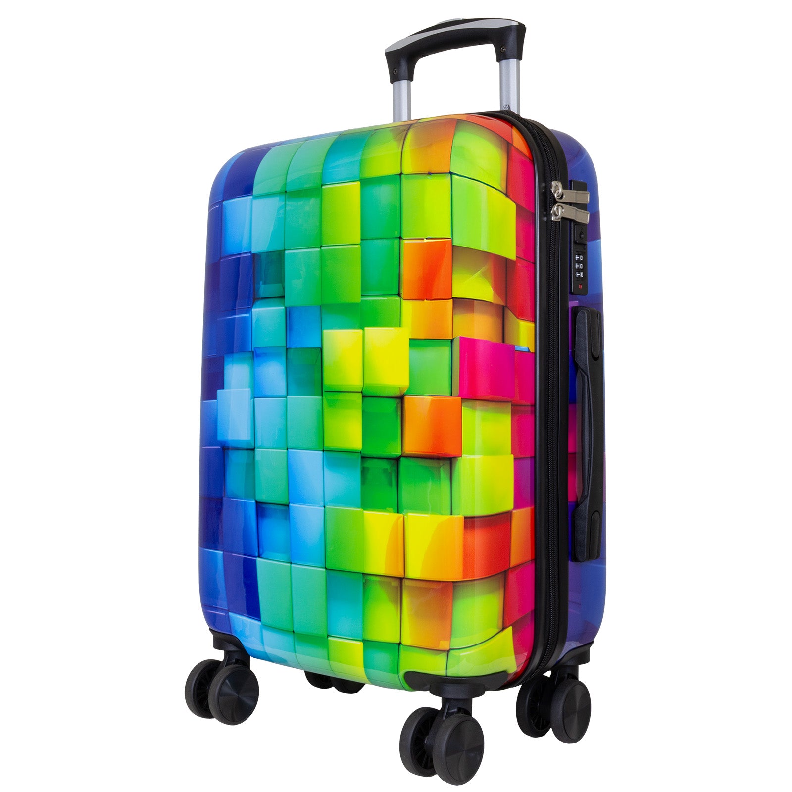 Hartschale Handgepäck Koffer Mosaik - Größe S