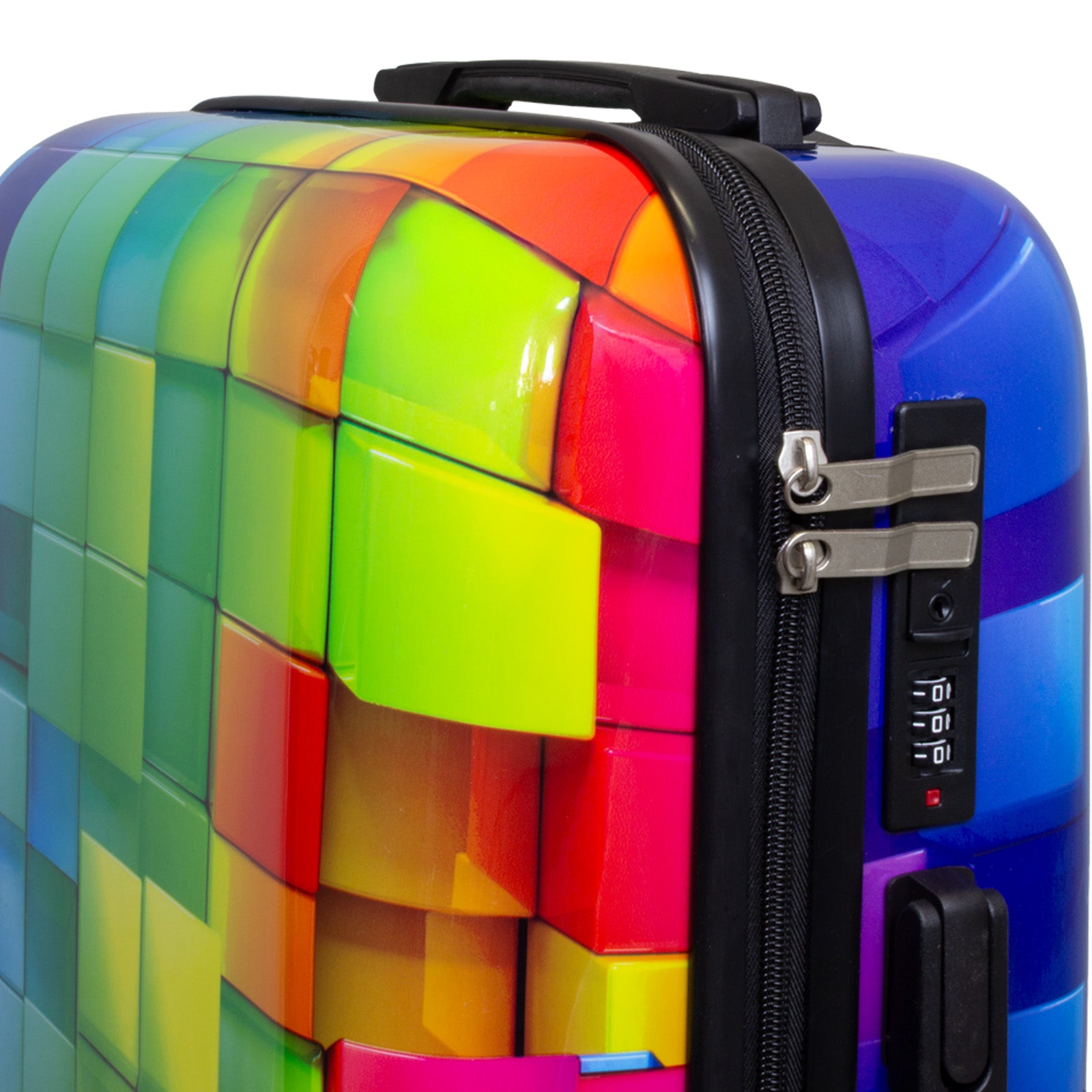 Hartschale Handgepäck Koffer Mosaik - Größe S