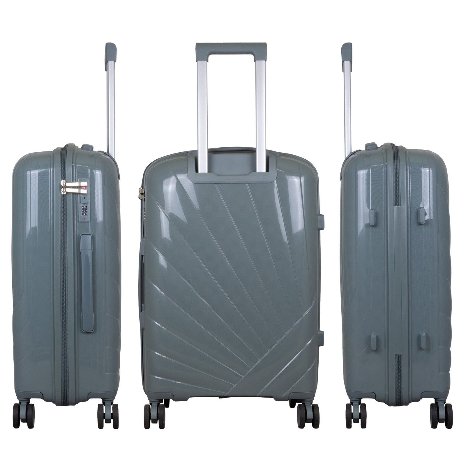 XL Hartschalen-Koffer FLORENZ riesiger PP- Reisekoffer - 4 Farben lieferbar