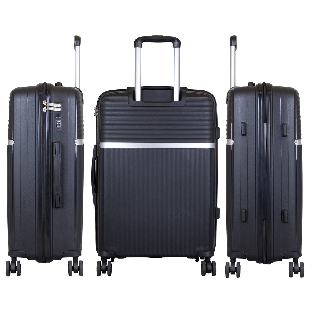 TRENTO Reisekoffer M – Hartschalenkoffer ABS 4 Rollen robust & leicht