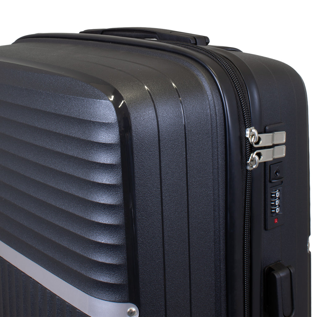 TRENTO Reisekoffer M – Hartschalenkoffer ABS 4 Rollen robust & leicht
