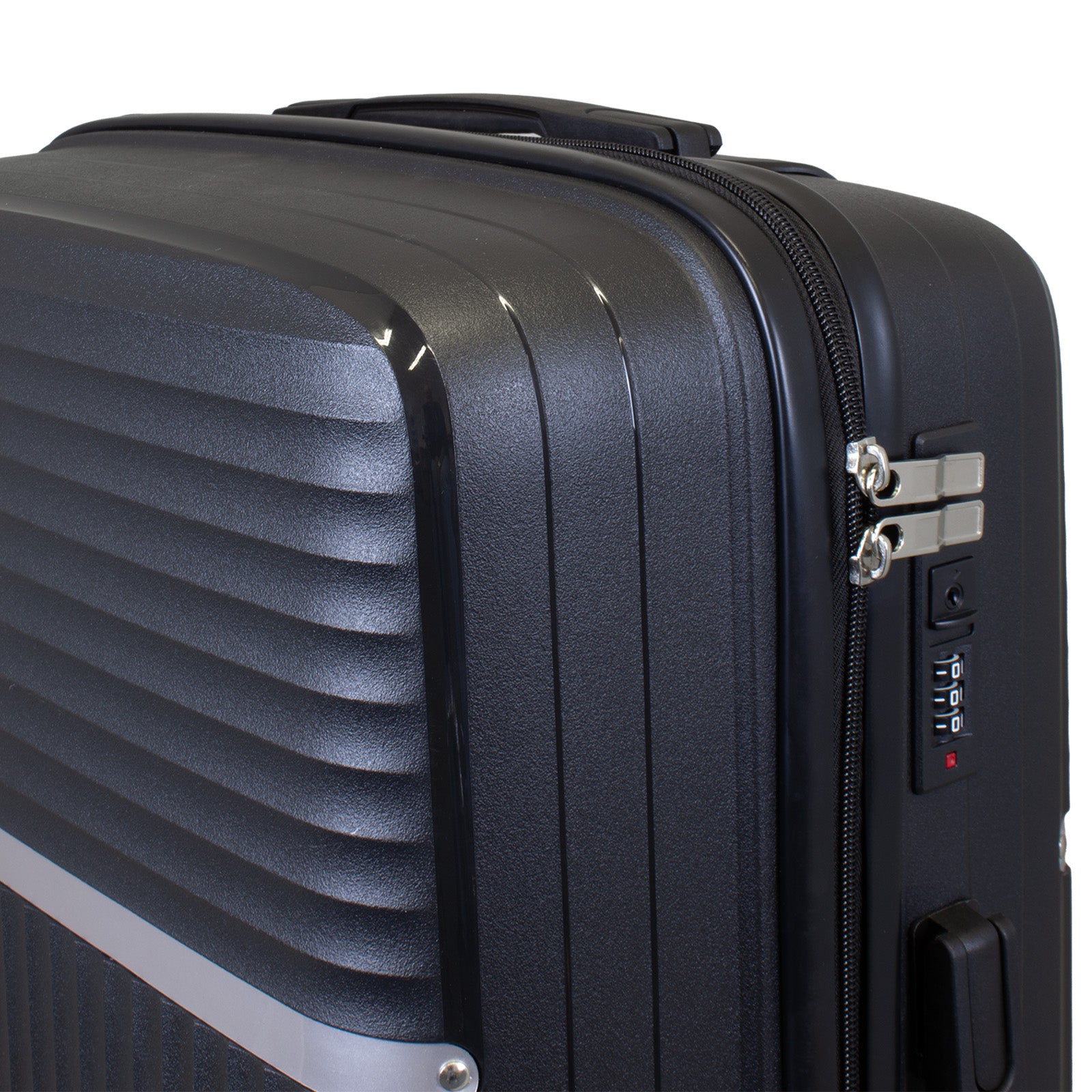 TRENTO Reisekoffer M – Hartschalenkoffer ABS 4 Rollen robust & leicht