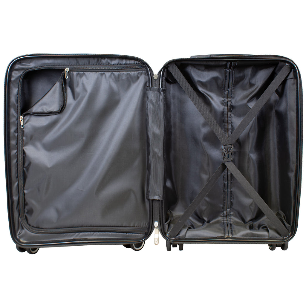 TRENTO Reisekoffer M – Hartschalenkoffer ABS 4 Rollen robust & leicht